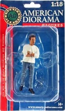 Car Meet 3 Figure 8 for 1/18 Scale Models by American Diorama