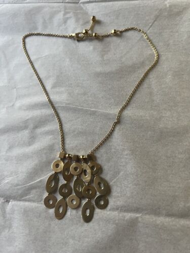 Rare Bvlgari Bulgari LUCEA 18k Yellow Gold Multi-Dangle Pendant Chain Pre-Owned - Picture 3 of 11