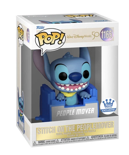 Funko POP! Stitch On The People Mover #1165 Funko Shop Exclusive Preorder
