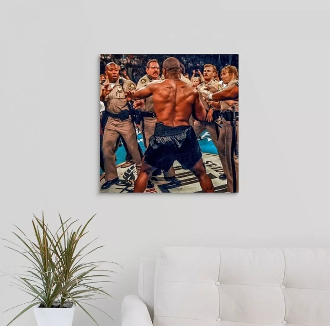 Canvas Wall Art AI Boxer Dog - Fantasy Portrait of a Strong Animal in the  Ring - Square - Dogs - Animals - Canvas Prints