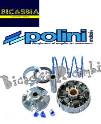 12495 - VARIATOR POLINI 50 2T GILERA DNA Easy Moving Ice Runner SP Poggiali