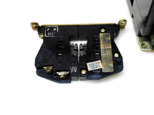 SQUARE D LIGHTING CONTACTOR 8903 SP02 60A 120V W/ ELECTRICAL INTERLOCK SX-6 9999 - Picture 7 of 9