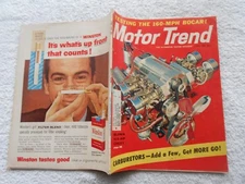 MOTOR TREND  Magazine-JUNE,1959-CARBURETORS-ADD A FEW,GET MORE GO!