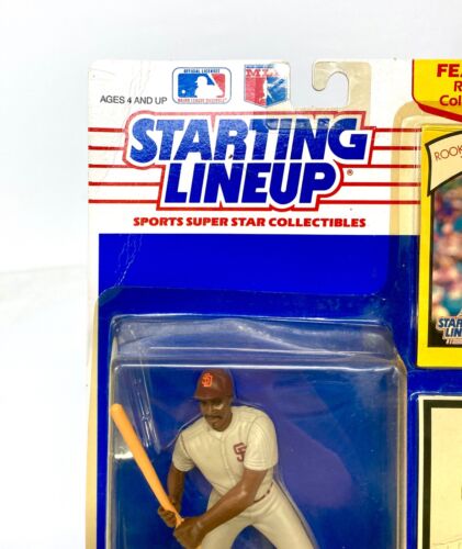 1990 KIRBY PUCKETT - Kenner Starting Lineup con carta Rookie Year - Hall of Fame - Foto 9 di 12
