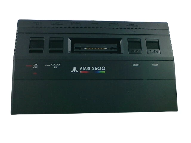 Atari Junior Jr 2600 Vader Black Strip Console RARE VGC - Image 2 of 4