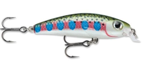 RAPALA ULTRA LIGHT MINNOW FINESSE ARITIFICIALE 4/6 GR SINKING TROTA BASS - Photo 8 sur 9