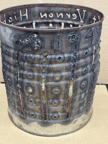 Punched Tin Coffee Can Class Of 1948 Mt. Vernon High School - OAK - Picture 3 of 4