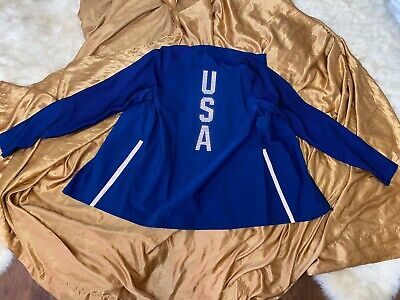 Nike Team USA Olympics Jacket - Paralympics Zip Flex Track Nike Team USA Olympics Jacket - Paralympics Zip Flex Track