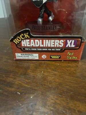 Kiss Paul Stanley Rock Headliners XL 1999 Limited Edition Figure Kiss Paul Stanley Rock Headliners XL 1999 Limited Edition Figure