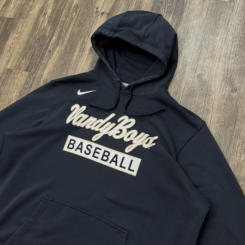 Nike Vanderbilt Commodores Game Used Team Issued Baseball Hoodie Sweatshirt XXL - Picture 3 of 8