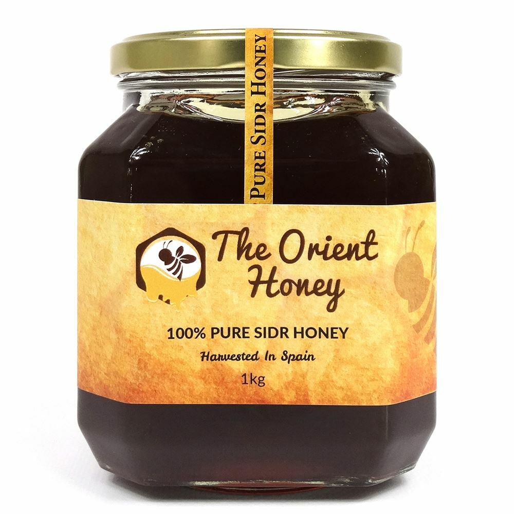 1 kg The Orient Honey Pure Sidr Calidad Superior 100% Auténtico Royal Raw Sin Químicos