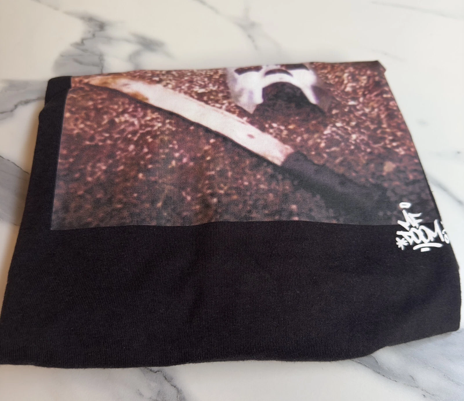 T shirt noir Supreme MF Doom S flambant neuf