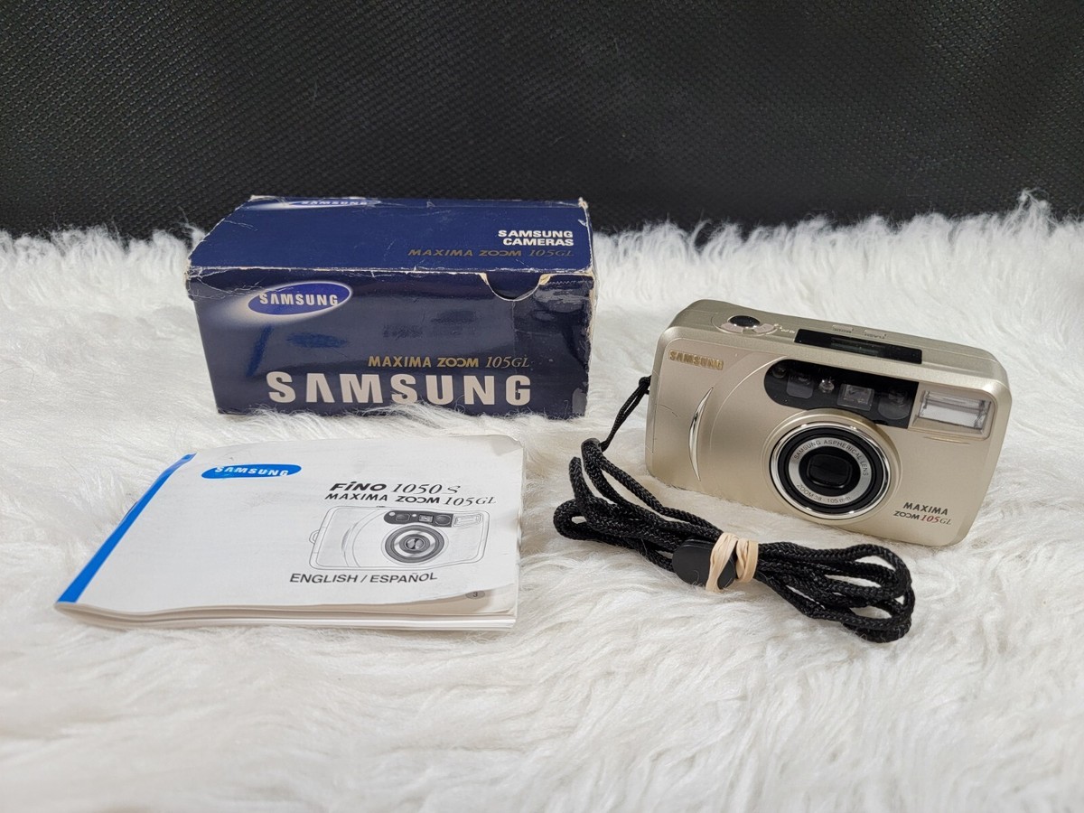 Samsung Maxima Zoom 105GL 35mm Point Shoot Film Camera (IOB