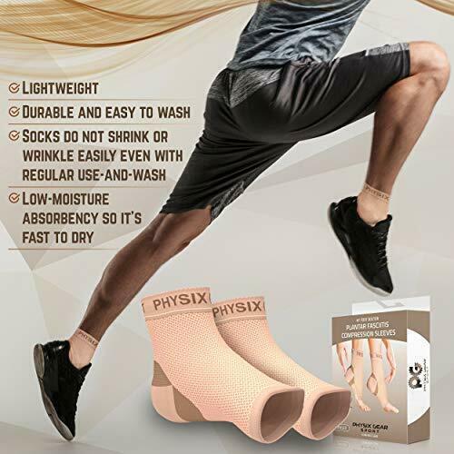 Physix Gear Plantar Fasciitis Compression Socks for Men & Women - Picture 7 of 7