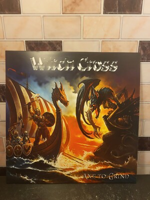 Witch Cross-Axe To Grind LP New 2013 Hells Headbangers Blue Vinyl W/Insert