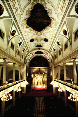 St. Louis Cathedral - Central Nave and Vault New Orleans, Louisiana Postcard