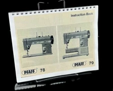 PFAFF 78 79 Sewing Machine Instructions User Guide Manual Reprint