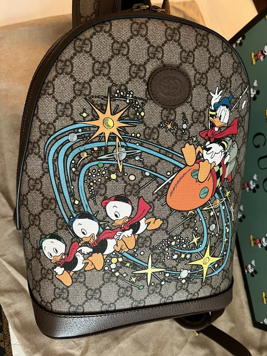 Gucci X Disney Mickey Mouse-print Backpack for Men