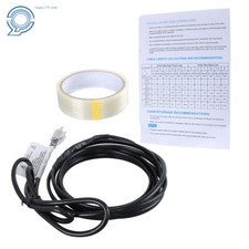 For Pipe Freeze Protection Heat Tape For Water Pipes,Heating Cable 120V 12 Feet