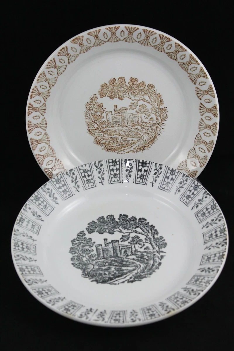 Assiette plate porcelaine Rose- D 26 cm - Siviglia