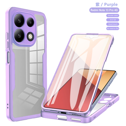 For Xiaomi 13T 12T Redmi Note 13 12 11 Pro Double Sided Protection Silicone Case - Picture 16 of 16