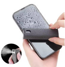 2 in 1 Microfiber Screen Cleaner Spray Bottle Mobile Phone Tablet Computer Micro