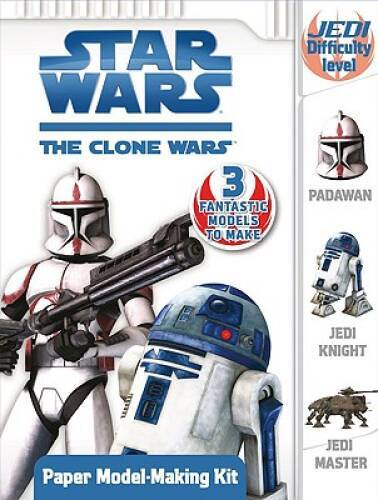 Paper Model-Making Kit (Star Wars: The Clone Wars) - Hardcover - GOOD