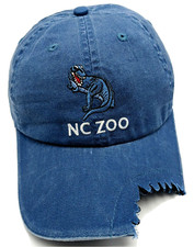NORTH CAROLINA ZOO hat blue adjustable cap Child / Youth Size NEW 