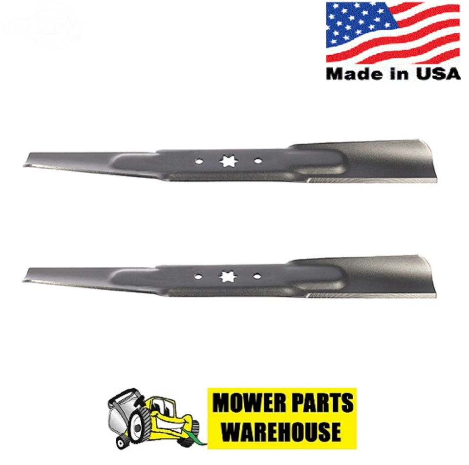 ROTARY 2 NEW REPL MTD CUB CADET TROY-BILT 942-04308 742-01308 42" MOWER BLADES TORO LX