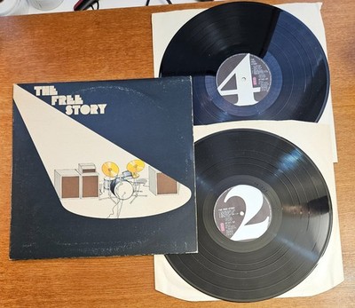 FREE ''The Free Story'' german 1973 ISLAND 2LP Comp fold-out 70s Blues PROG ISLD4