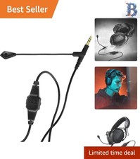 BoomPro Gaming Microphone - Lightweight with 24K Gold-Plated Connector