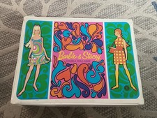 Vintage 1967 Mattel Barbie Stacey Double Doll Case Mod Era 1007 CLEAN