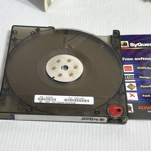 SyQuest SQ400 5.25" Removable Hard Disk Cartridge - 44MB - Afbeelding 7 van 7