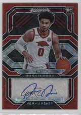 2021 Prizm Draft Picks College Penmanship Choice Red /88 Justin Smith Auto 0ui5