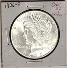 1926 Better Date Peace Dollar Gem BU Blazer  Old Collection No Reserve