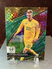 2020 Select UEFA Euro Prizms Copper #253 Viktor Kovalenko Green & Gold RC #1/5