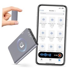 128GB 1520Hour Magnetic Digital Voice Recorder - Voice Activated Recorder