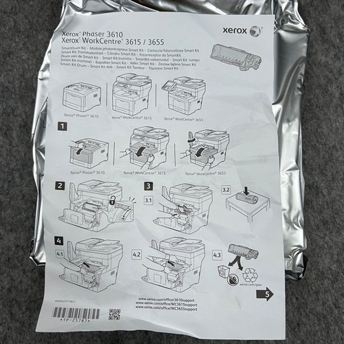 Xerox 113R00773 3610 WorkCentre 3615 3655 Smart Kit Drum Cartridge VERSIEGELT - Bild 3 von 4