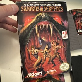 Swords and Serpents NES (Nintendo Entertainment System, 1990) No Poster