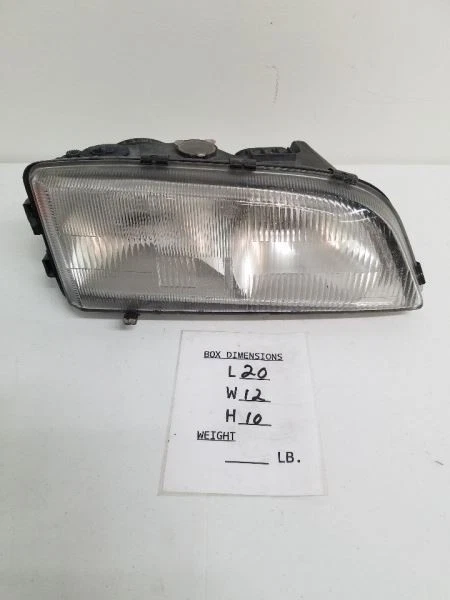 Farol esquerdo do motorista conversível compatível com 98-02 Volvo S70 fabricante de equipamento original - Imagem 3 de 4