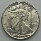 1935-D Walking Liberty Silver Half Dollar Uncirculated High Grade