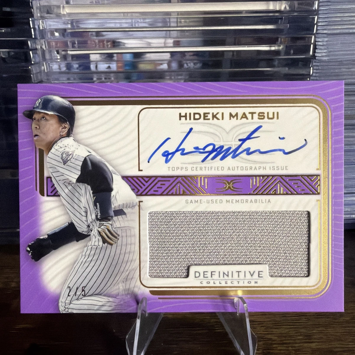 Topps Hideki Matsui Baseball Sports Trading Cards & Accessories