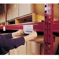 2" x 3-1/2" Label Holders Clear Full Self Adhering 50/Pk