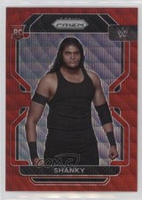 2022 Panini Prizm WWE Ruby Wave Prizm Shanky #120 r7o