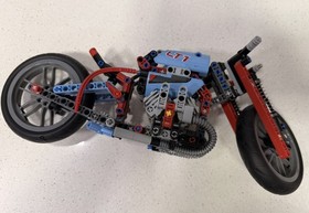 LEGO Technic Street Motorcycle 42036 Retired Set - No Instruction Book, READ