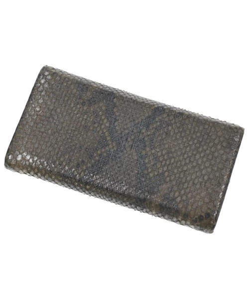 Gucci Python Wallcoin Coin Case Beige Brown Used - image 2