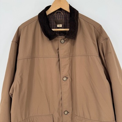 Pendleton Woolen Mills Mens XL Barn Chore Coat Brown Plaid Lined