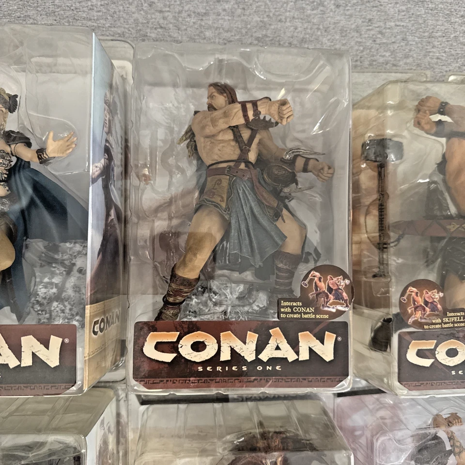 2004 Conan Serie 1 Dragón de Fuego Hijo de Set Mcfarlane Toys 6 Figuras de Acción Spawn Foto 4 de 4