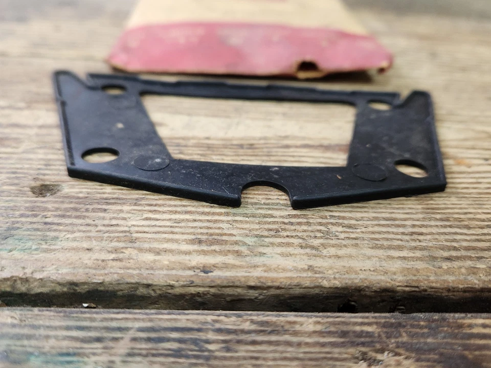 NOS OEM Ford 1959 Fairlane Station Wagon Tailgate Emblem Ornament Mounting Pad - Image 4 of 4