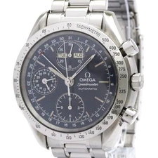 OMEGA Speedmaster Triple Date Steel Automatic Watch 3521.80 Polished BF585491